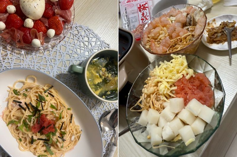 にじほの手料理